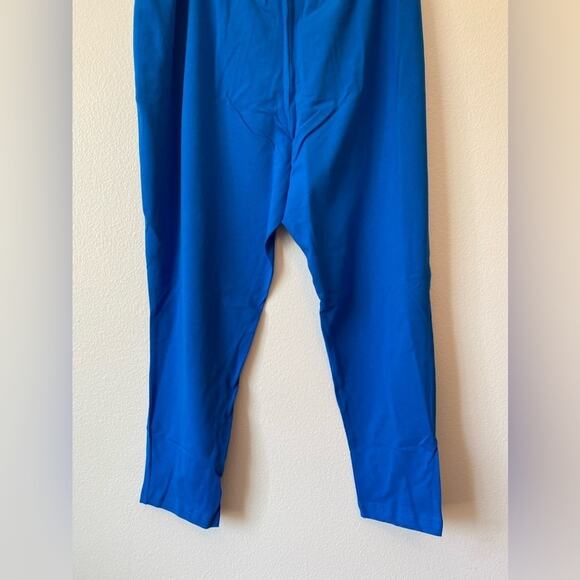 Woman Within 2XP Coastal Blue Travel Packable Cotton Blend Casual Colorful Pants - Picture 6 of 9